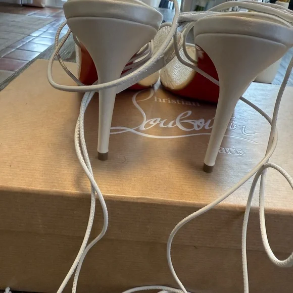 Christian Louboutin Lace Slingback 85mm | NEW IN BOX - Picture 8 of 16